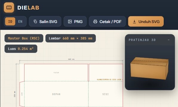 Die-Line Studio Preview